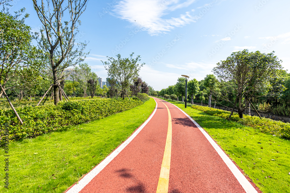 公园里的路