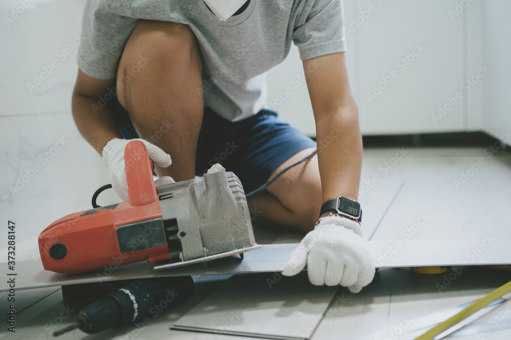 worker working in construction