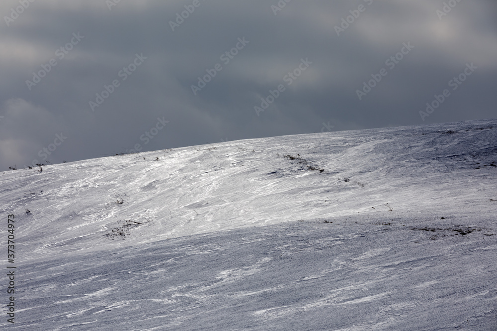 纽约州莫霍克山谷：赫基默县的雪山