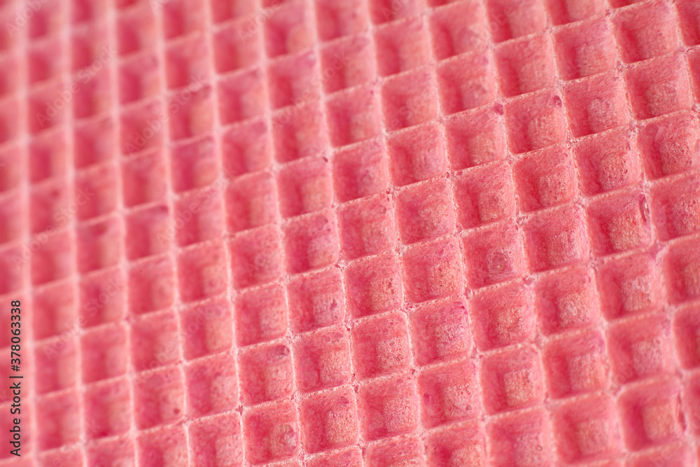 Pink wafer surface