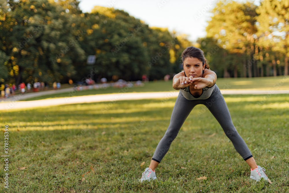 Active girl, natural beauty.