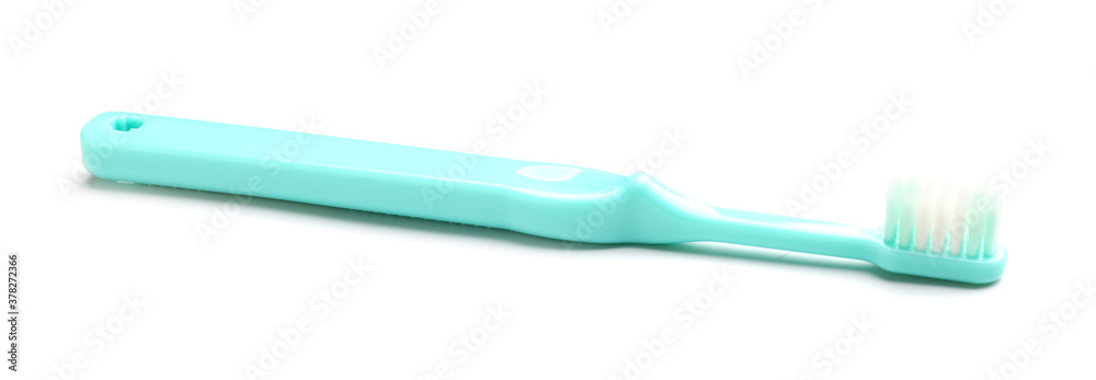 Tooth brush on white background