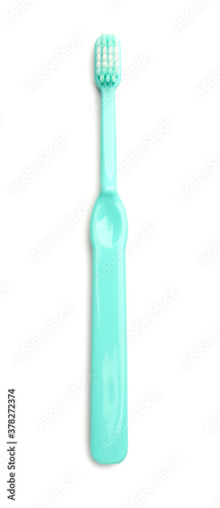 Tooth brush on white background