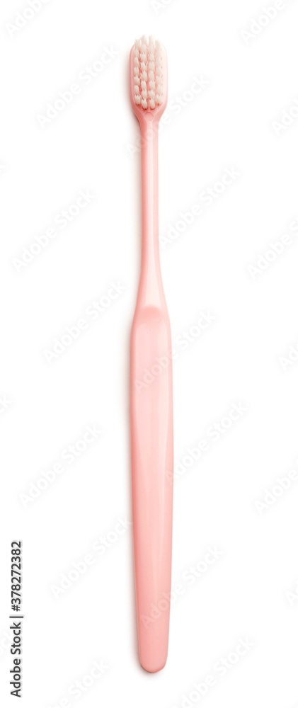 Tooth brush on white background