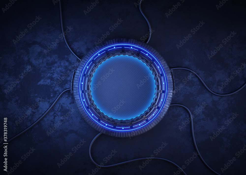 Abstract background, Circle Futuristic