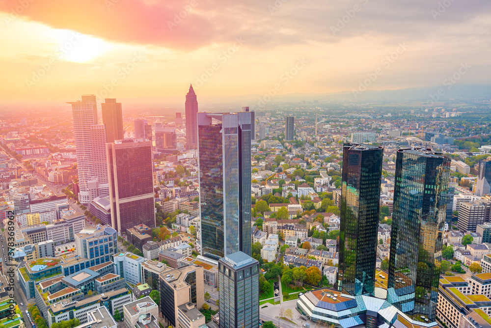 Frankfurt, Germany Cityscape