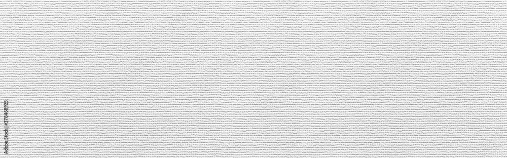 Panorama of White towel pattern texture anf seamless background