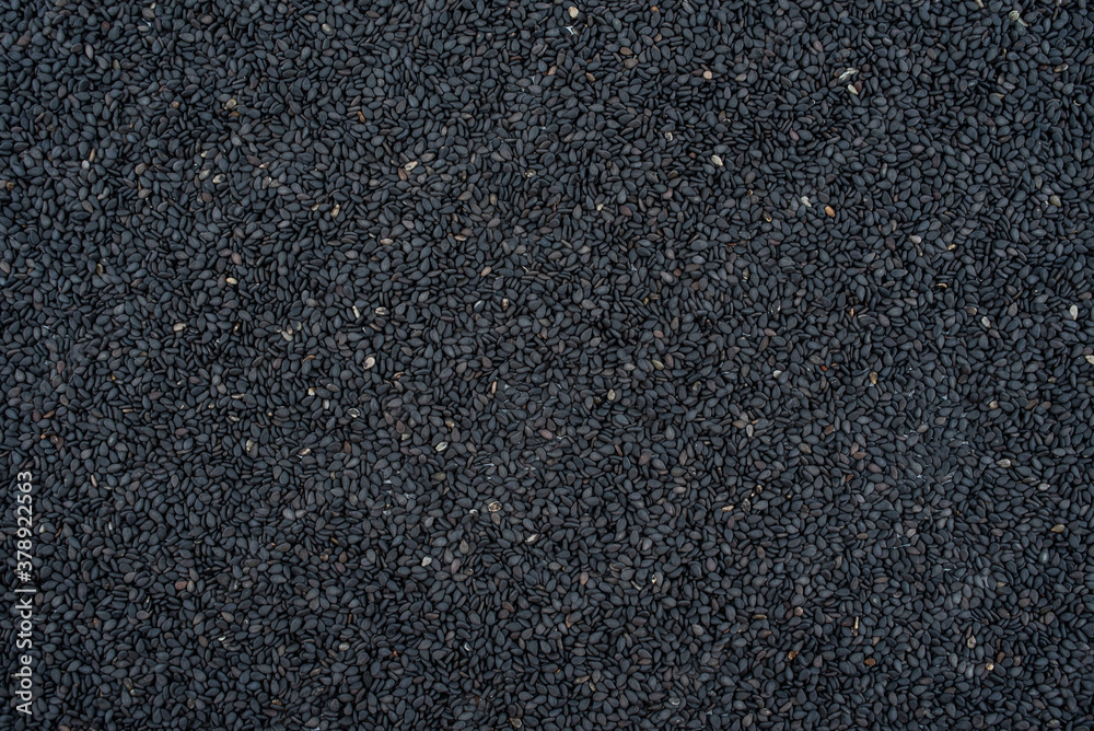 Full screen of black sesame