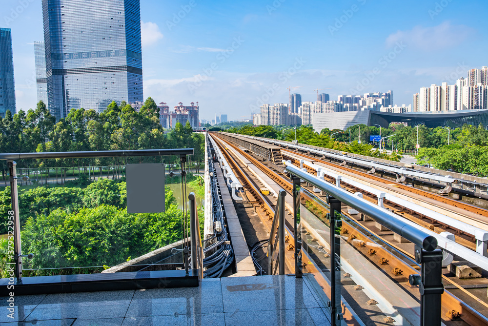 Urban Rail Transit in Nansha District, Guangzhou, China