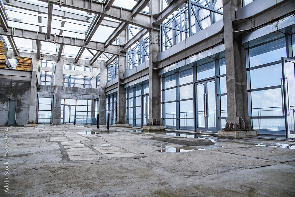 The indoor environment of the roof rough house