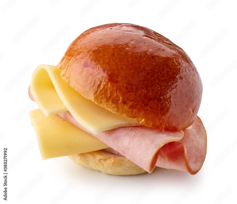 breakfast sandwich with sausage and cheese