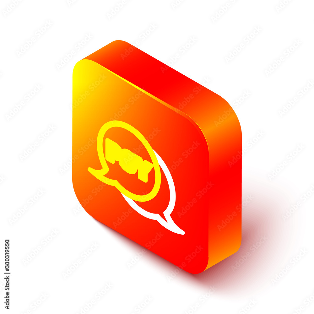 Isometric line Psychology icon isolated on white background. Psi symbol. Mental health concept, psyc