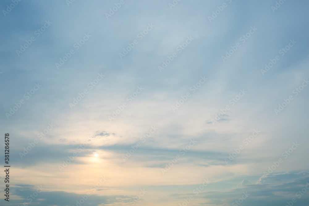 View of beautiful sky with clouds