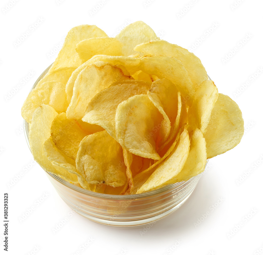 bowl of potato chips