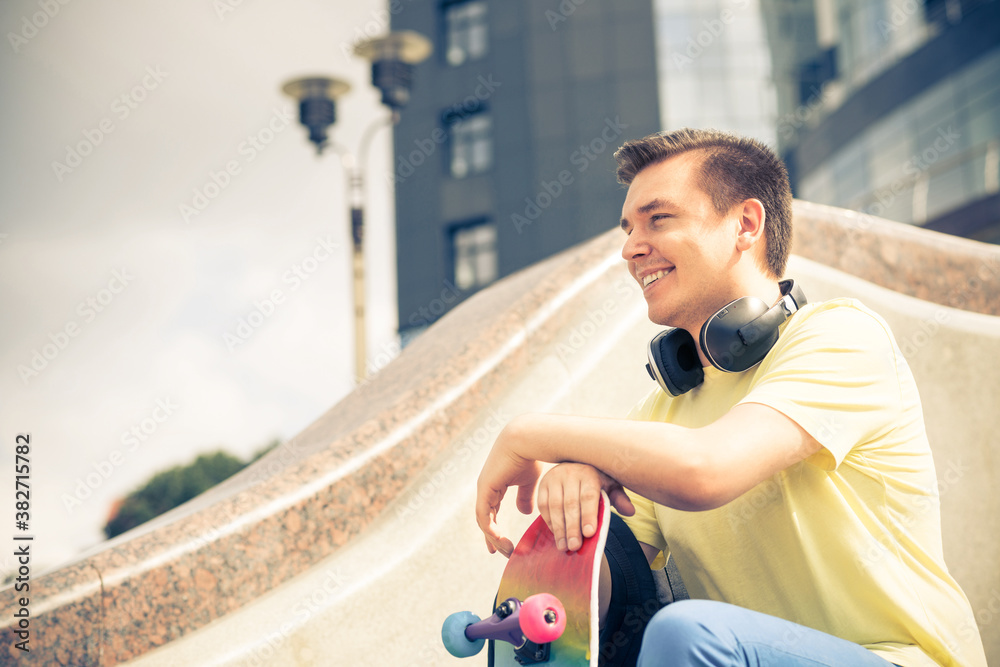 Skateboard guy