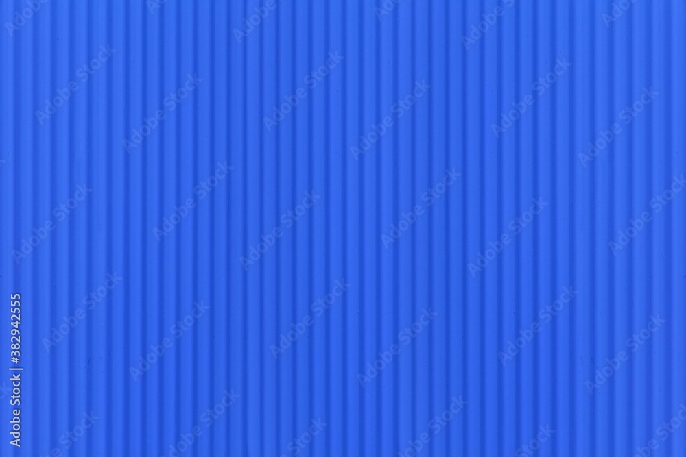 Blue Corrugated metal background and texture surface or galvanize steel