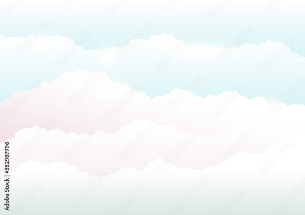 Sky and clouds background