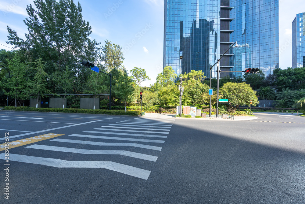 road in city