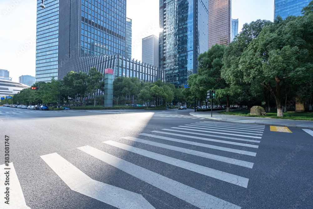 road in city