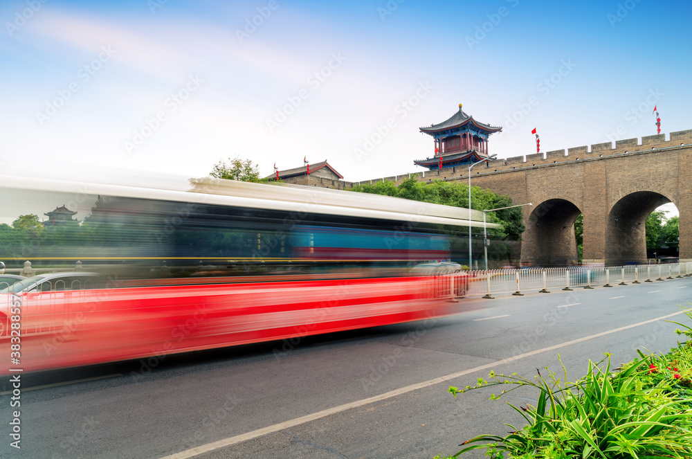 Xian City Wall is the most complete ancient city wall in China.