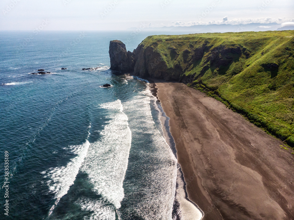 Halaktyr beach. Kamchatka. Russian federation.