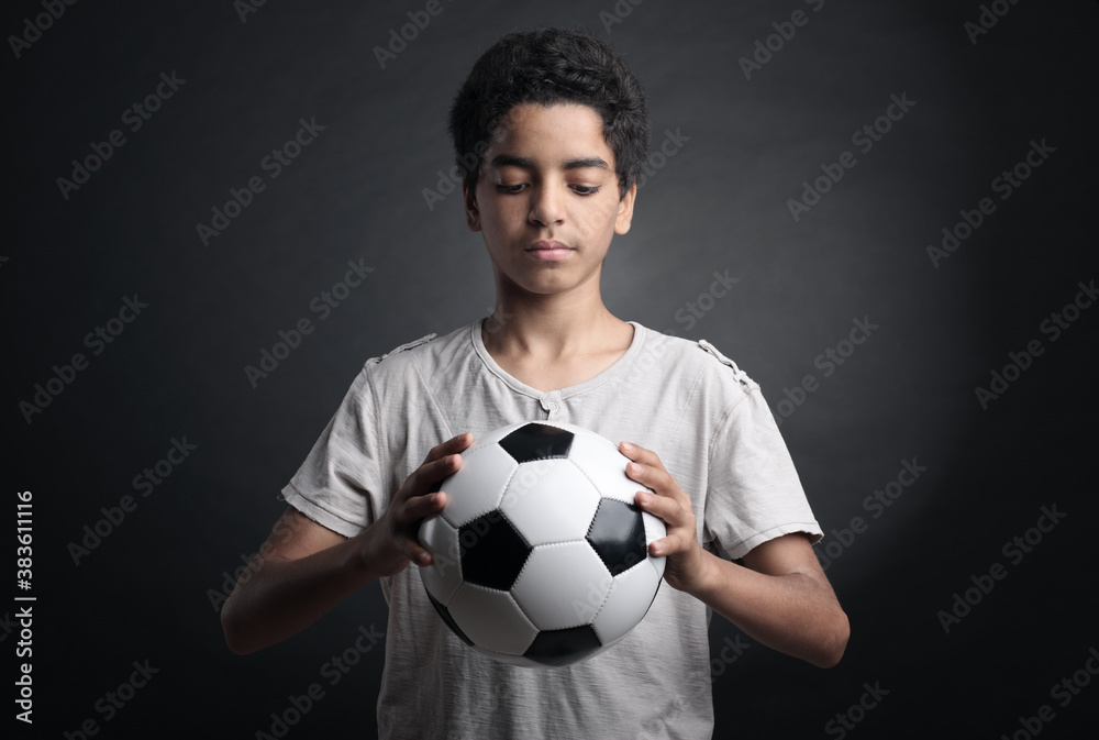 Teenage Soccer Player