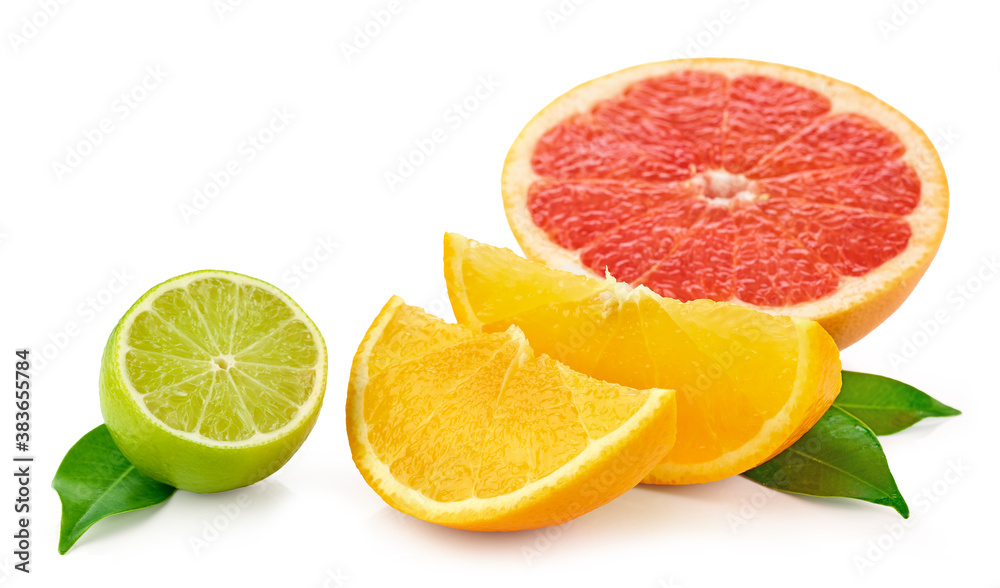 various citrus fruits