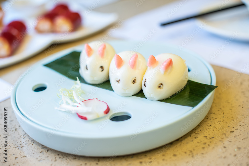 Chinese Cantonese Morning Tea Yogurt White Rabbit