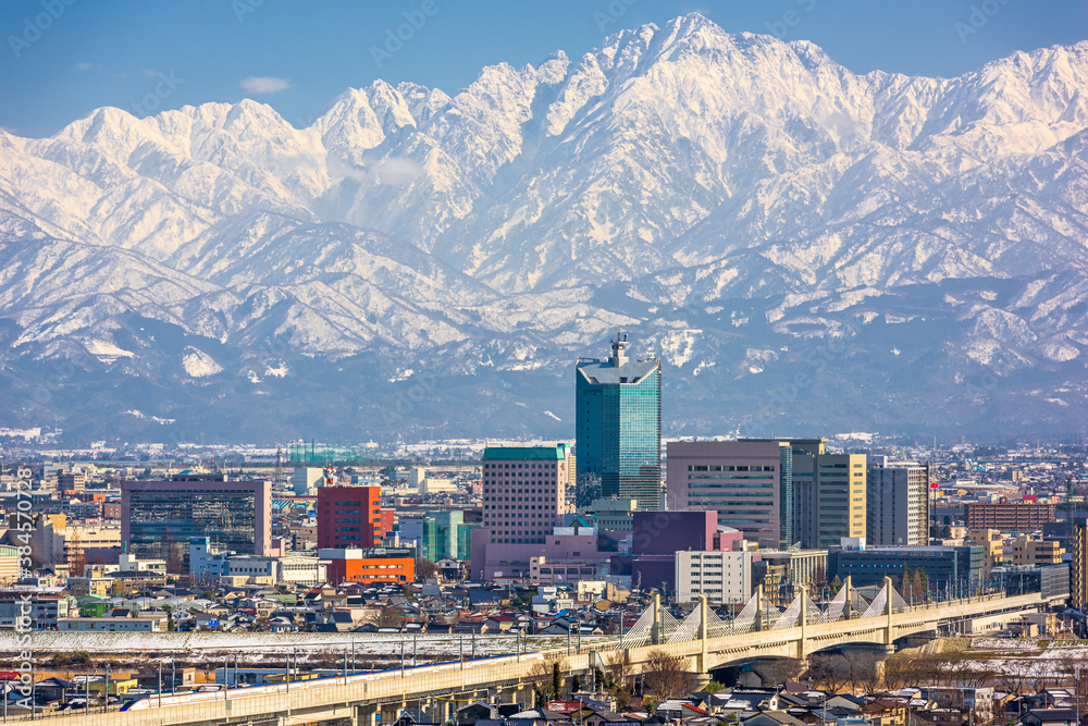 Toyama, Japan Skyline