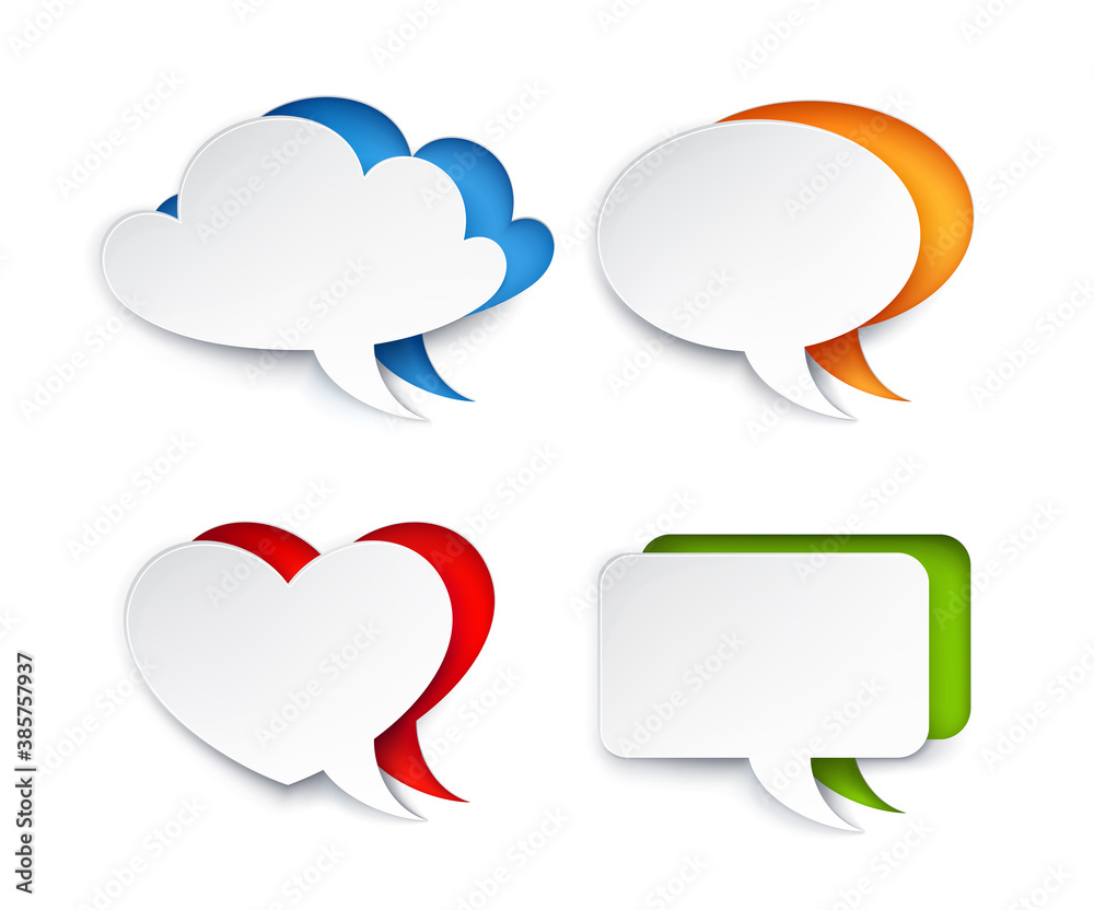 Speech bubbles