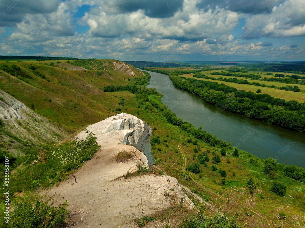 landscape with river