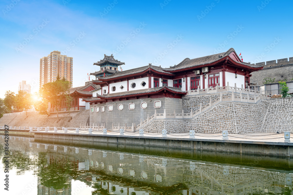 Xian City Wall is the most complete ancient city wall in China.