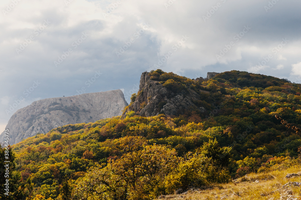 autumn in the mountains