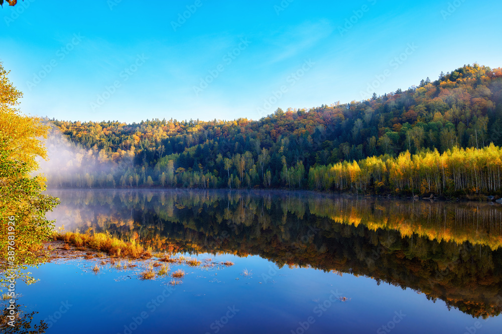 The autumn landscape of Singanense of China.