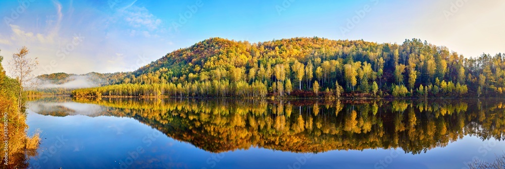 The autumn landscape of Singanense of China.