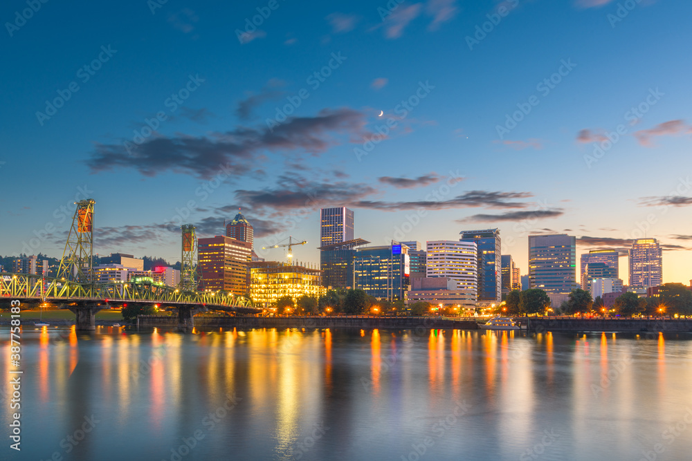 Portland, Oregon, USA Skyline