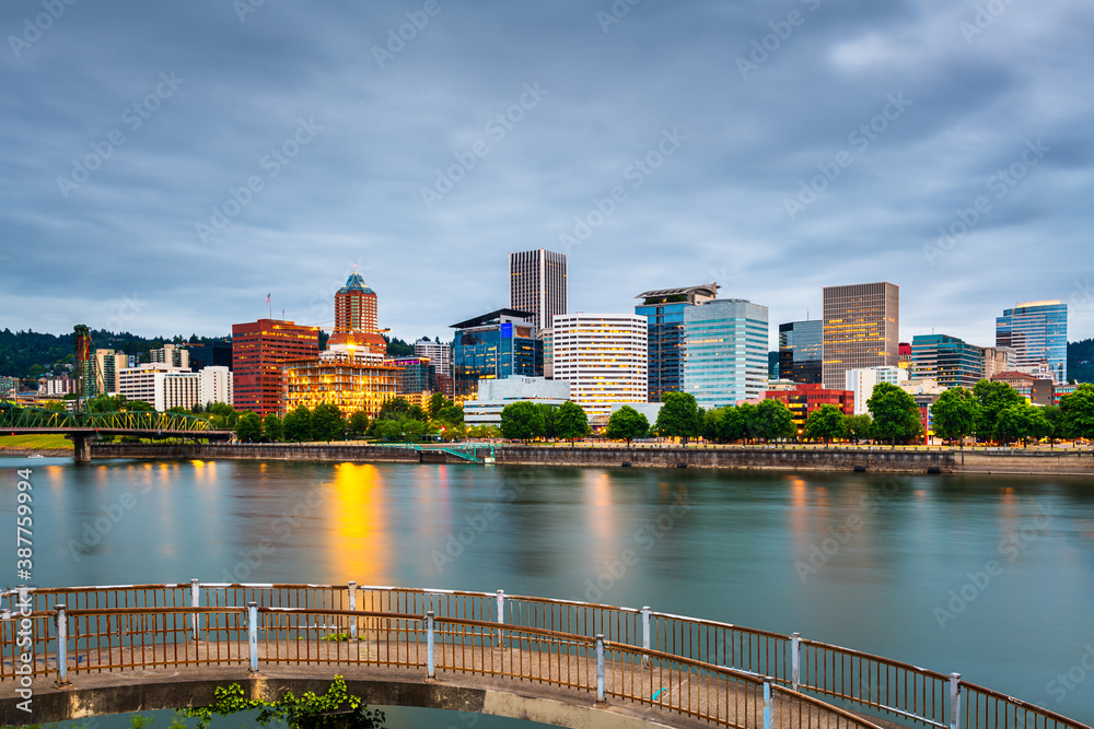 Portland, Oregon, USA Skyline