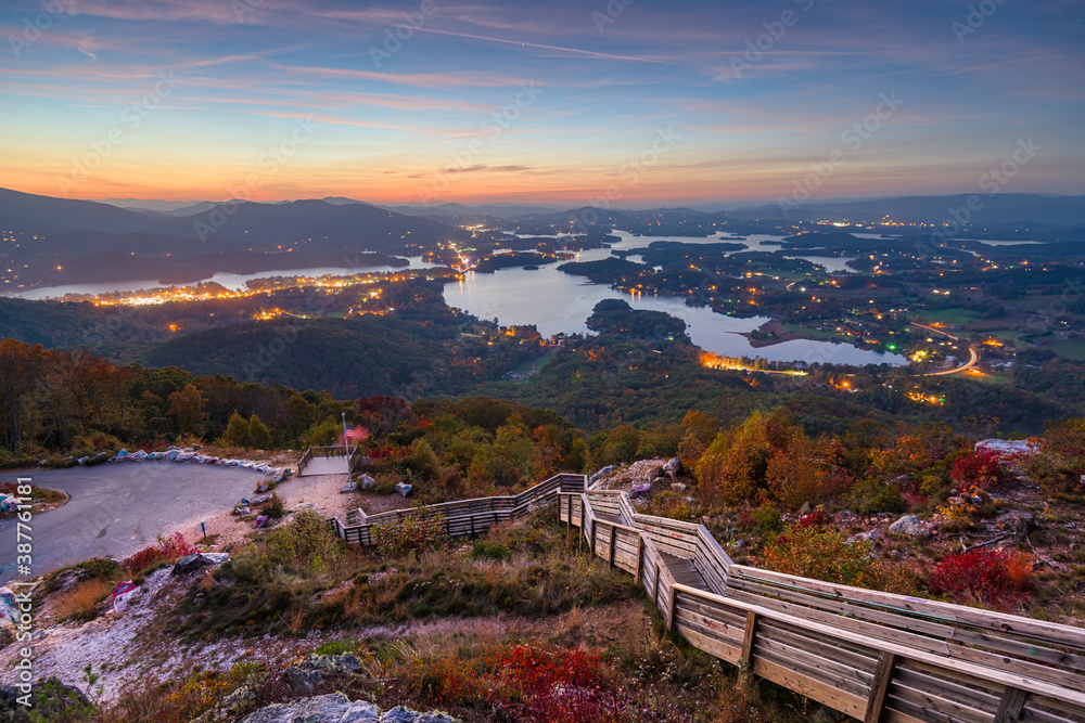 Hiawassee, Georgia, USA in Early Autumn