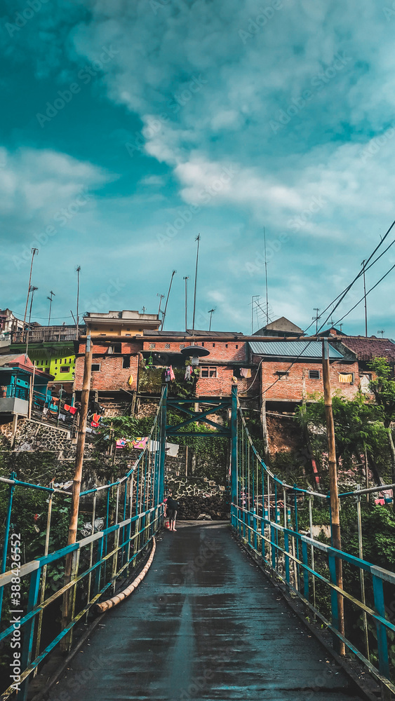 bridge over the river