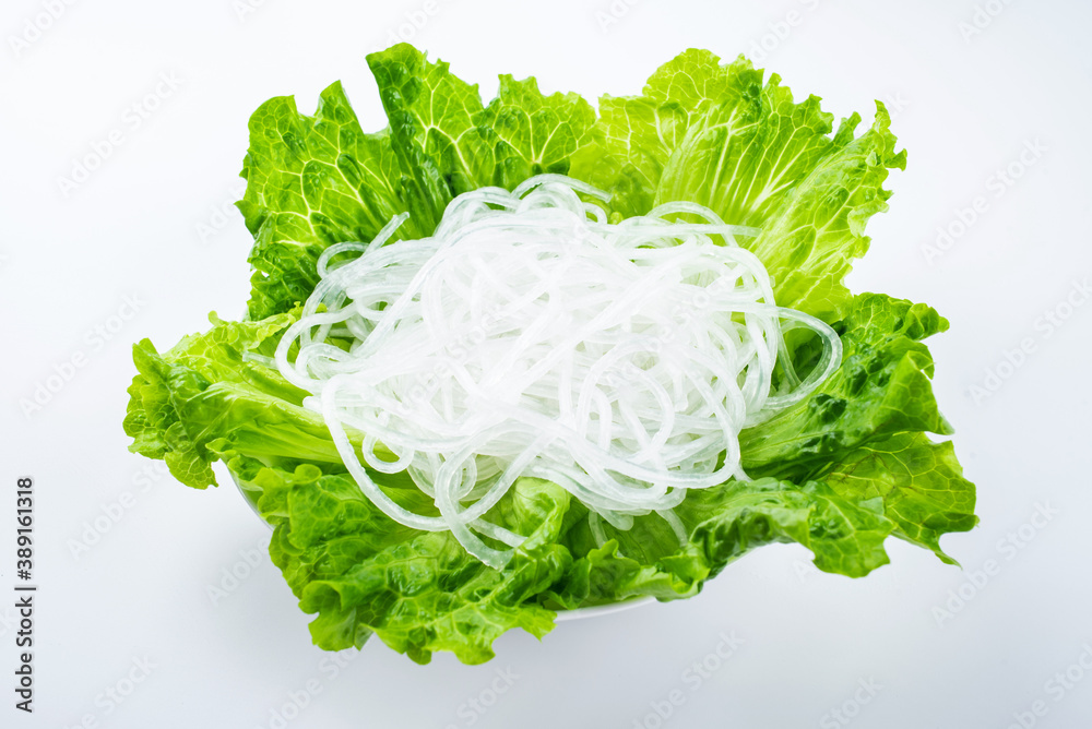 A bowl of potato vermicelli