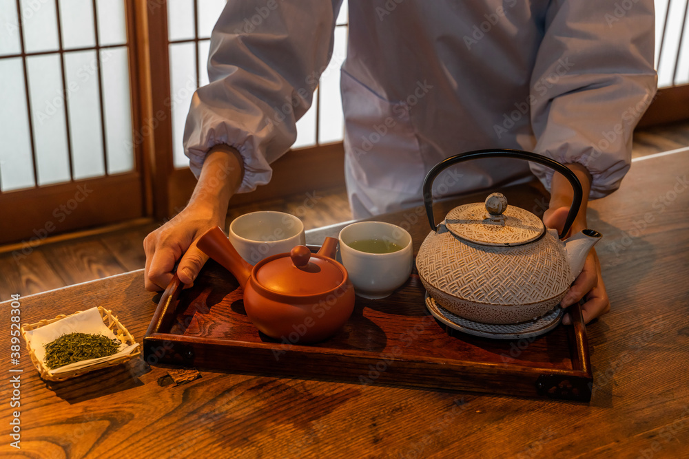 日本茶　Japanese tea set