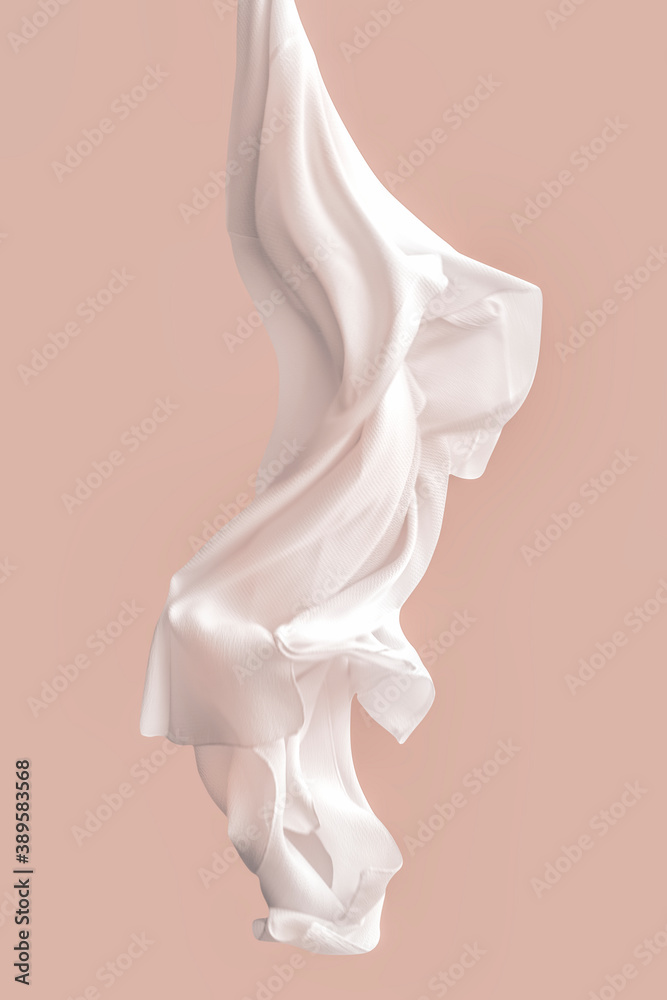 Pink fabric motion texture background