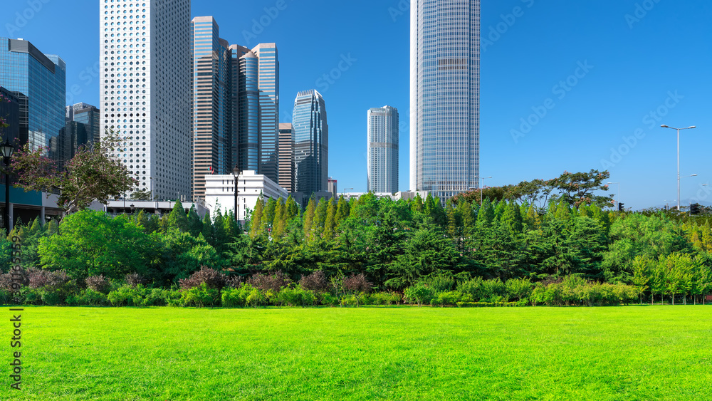 香港现代城市建筑景观