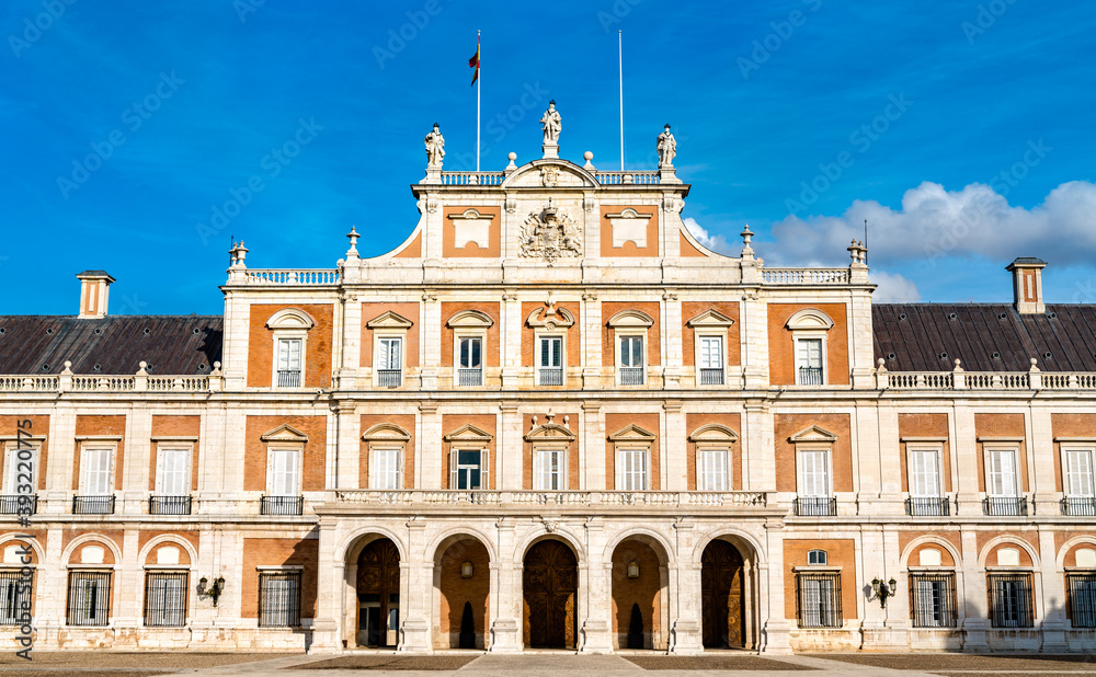 The Royal Palace of Aranjuez, a former Spanish royal residence