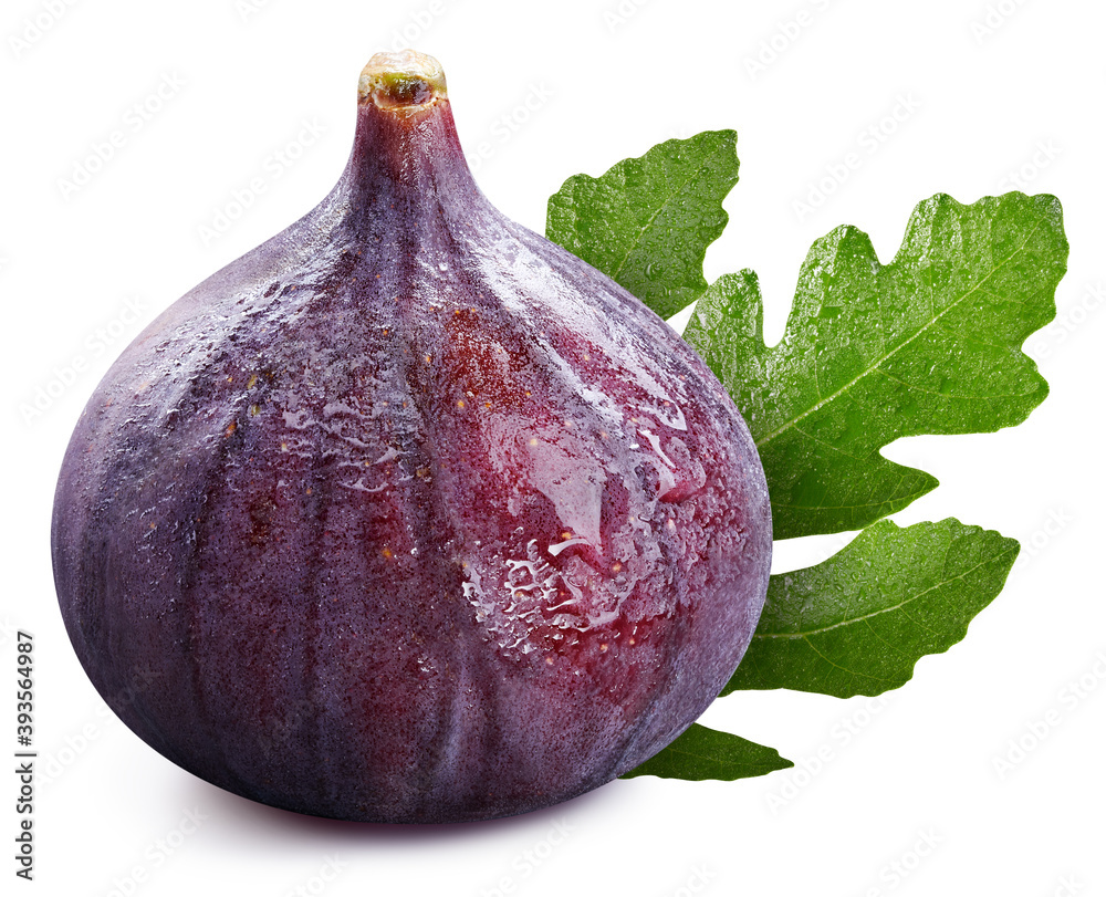 Fig isolated on white background