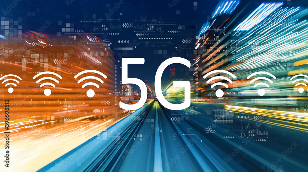 具有抽象高速技术的5G网络运动模糊