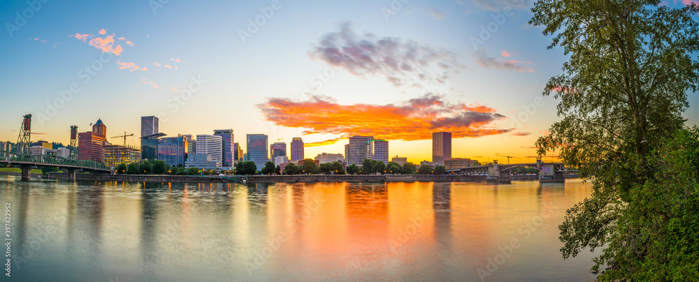 Portland, Oregon, USA Skyline