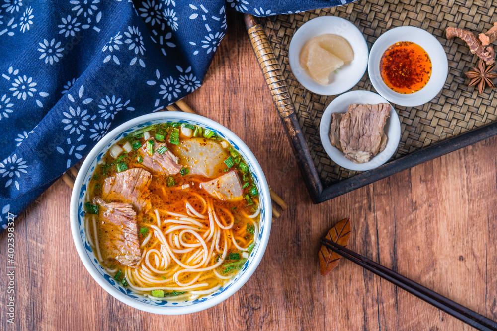 A bowl of Lanzhou Ramen