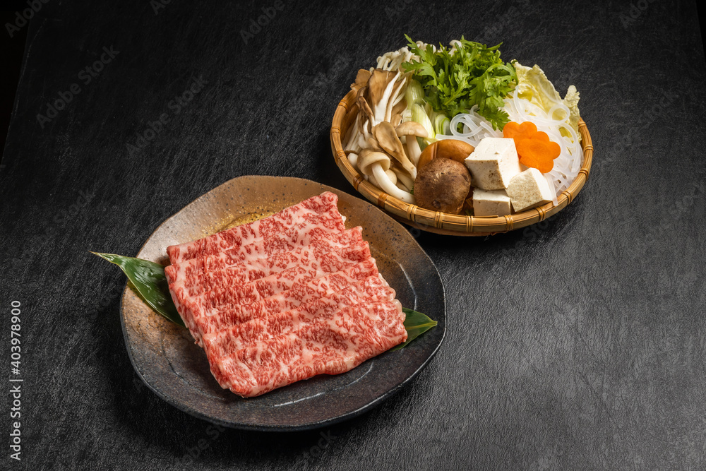 しゃぶしゃぶ　 Shabu-shabu japanese food