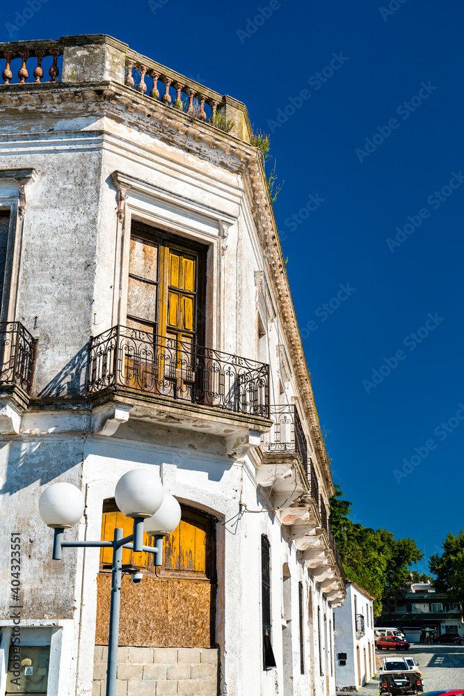 Traditional architecture of Colonia del Sacramento in Uruguay